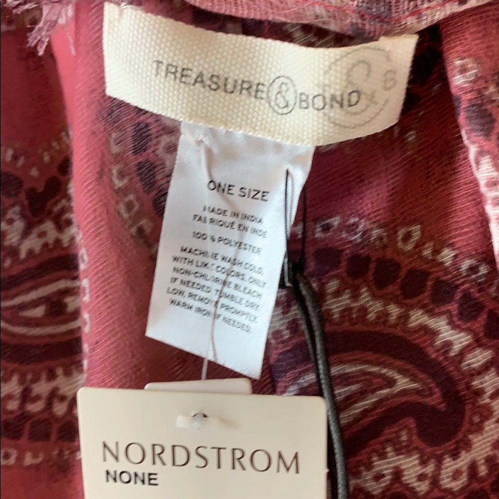 TREASURE & BOND Pashmina (NWT) - Picture 7 of 8